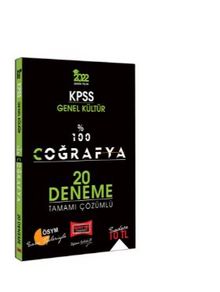 2022 KPSS Genel Kültür %100 Coğrafya Tamamı Çözümlü 20 Deneme