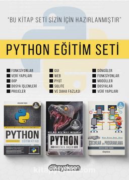 Photo of Python Eğitim Seti (3 Kitap) Pdf indir