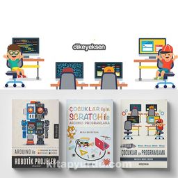 Çocuklar için Scratch ve Kodlama Eğitim Seti (3 Kitap)