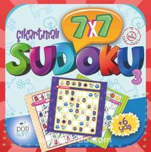 7x7 Çıkartmalı Sudoku 3