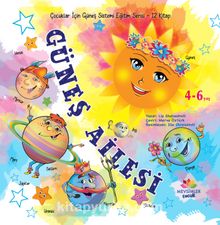 Çocuklar İçin Güneş Sistemi  Eğitim Serisi ( 12 Kitap ) - Güneş Ailesi