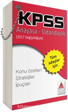 KPSS Anayasa-Vatandaşlık Strateji Kartları