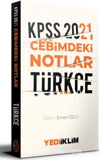 2021 KPSS Cebimdeki Notlar Türkçe