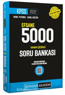 Photo of 2022 KPSS Genel Yetenek Genel Kültür Efsane 5000 Soru Bankası Pdf indir