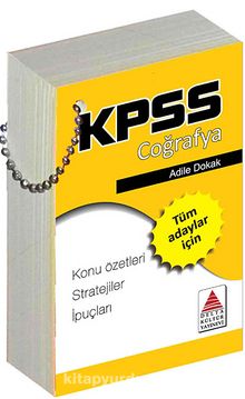 KPSS Coğrafya Strateji Kartları