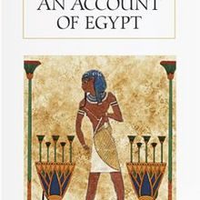 Photo of An Account of Egypt Pdf indir