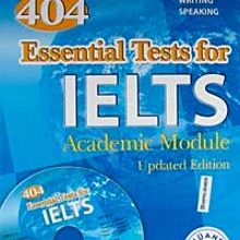 Photo of 404 Essential Tests For IELTS – Academic Module with MP3 Audio CD Pdf indir