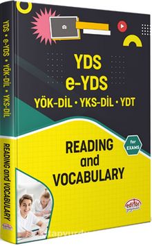 YDS, e-YDS, YÖK-DİL, YKS-DİL, YDT Readıng And Vocabulary  For Exams