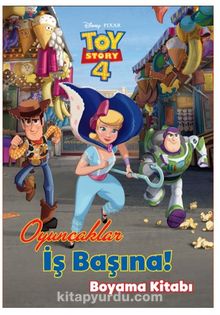 Disney Toy Story 4 / Oyuncaklar İş Başında Boyama Kitabı