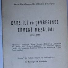 Photo of Kars İli ve Çevresinde Ermeni Mezalimi / 1918 – 1920 (Kod:6-A-31) Pdf indir