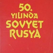 Photo of 50. Yılında Sovyet Rusya (3-E-15) Pdf indir