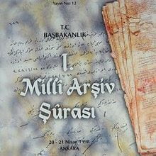 Photo of I. Milli Arşiv Şurası (20-21 Nisan 1998 Ankara) (Ürün Kodu:1-B12) Pdf indir