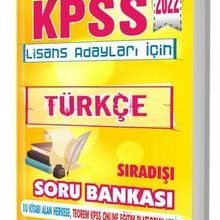 Photo of 2022 KPSS Lisans Sıradışı Türkçe Soru Bankası Pdf indir