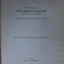Photo of Ünye Şer’iyye Sicilleri/1813-1872 Kod: 1-X-18 Pdf indir