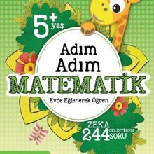 Photo of Adım Adım Matematik 5+Yaş 244 Soru Pdf indir