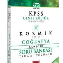 Photo of 2022 KPSS Tüm Adaylar İçin Genel Kültür Kozmik Serisi Tamamı Çözümlü Coğrafya Soru Bankası Pdf indir