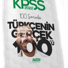 Photo of 2022 KPSS Lisans 100 Soruda Türkçenin Gerçek 100’ü Deneme Pdf indir