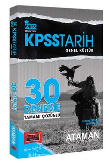 2022 KPSS Genel Kültür Tarih Ataman Tamamı Çözümlü 30 Deneme