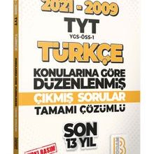 Photo of 2009-2021 TYT Türkçe Son 13 Yıl Tıpkı Basım Konularına Göre Düzenlenmiş Tamamı Çözümlü Çıkmış Sorular Pdf indir