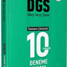 Photo of DGS Tamamı Çözümlü 10 Deneme Sınavı Pdf indir