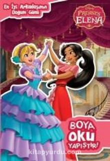 Disney Prenses Elena Boya Oku Yapıştır - En İyi Arkadaşımın Doğumgünü