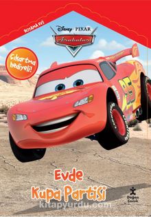 Disney Pixar Arabalar Boyama Evi Evde Kupa Partisi