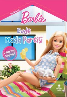 Barbie Boyama Evi Evde Moda Partisi