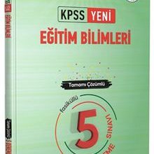 Photo of KPSS Eğitim Bilimleri Tamamı Çözümlü 5 Fasikül Deneme Sınavı Pdf indir