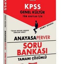 Photo of 2022 KPSS Genel Kültür Tüm Adaylar İçin AnayasaPerver Tamamı Çözümlü Soru Bankası Pdf indir