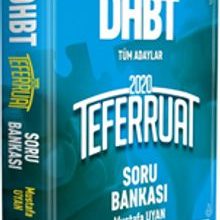 Photo of 2020 DHBT Teferruat Serisi Çözümlü Soru Bankası Pdf indir