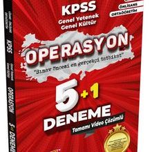 Photo of KPSS Genel Kültür Genel Yetenek Operasyon 5+1 Deneme Video Çözümlü Pdf indir